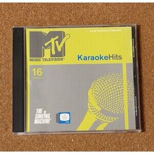 The Singing Machine MTV Karaoke Hits CD+G/CDG 16 Songs Pop Rock English G8602